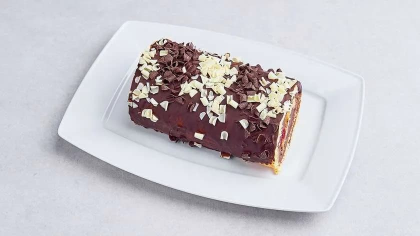 Rolada czekoladowa z wiśniami