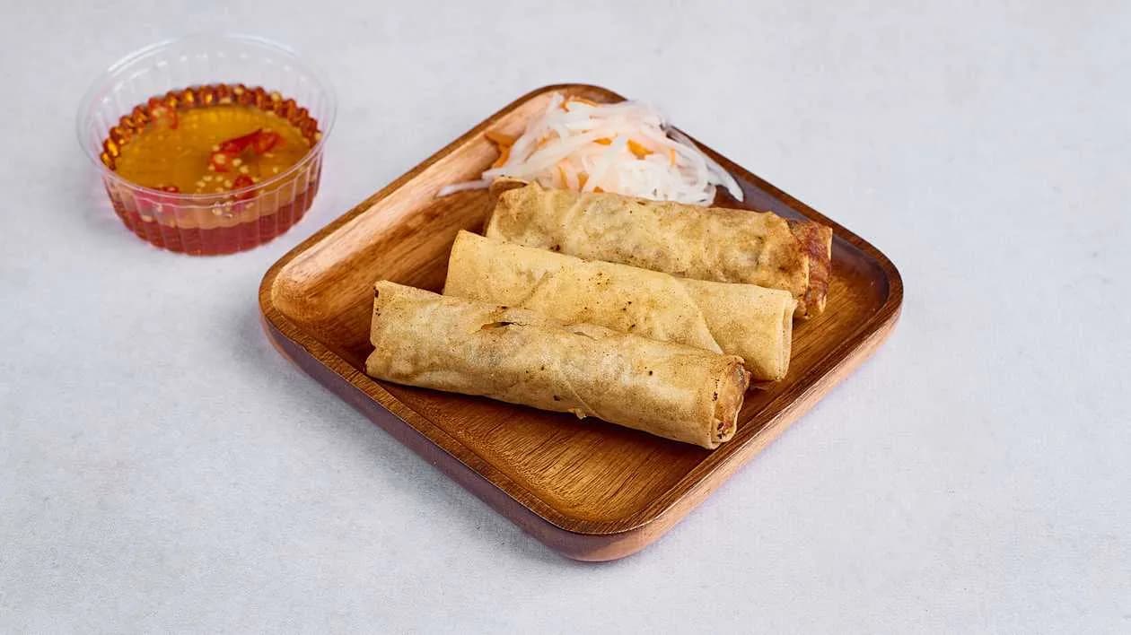 Smażone sajgonki z mięsem 3szt