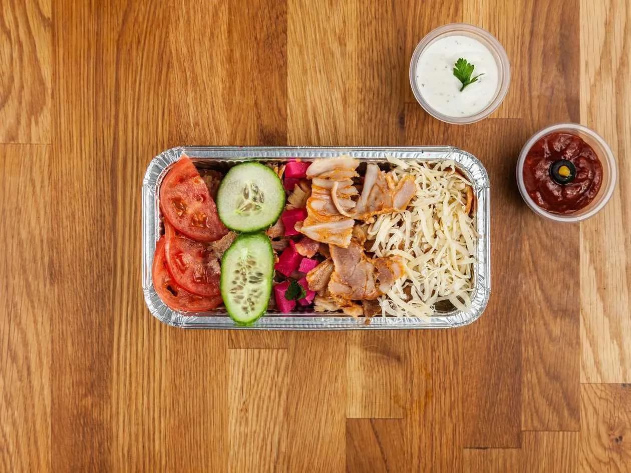 Kebab Kapsalon + Fries