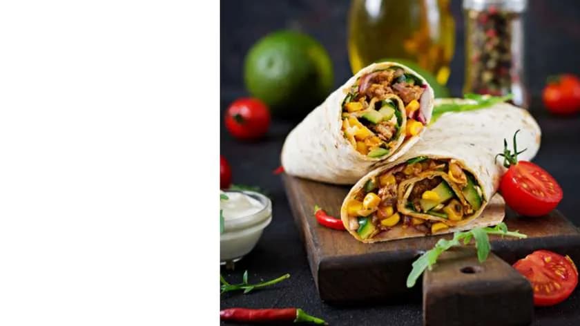 Rollo Kebab Pita samo mięso - duży