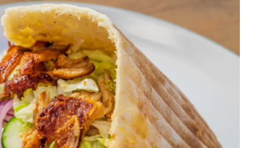 Rollo Kebab Pita samo mięso - Mały