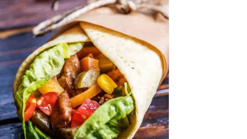 Rollo Kebab Pita - super mega