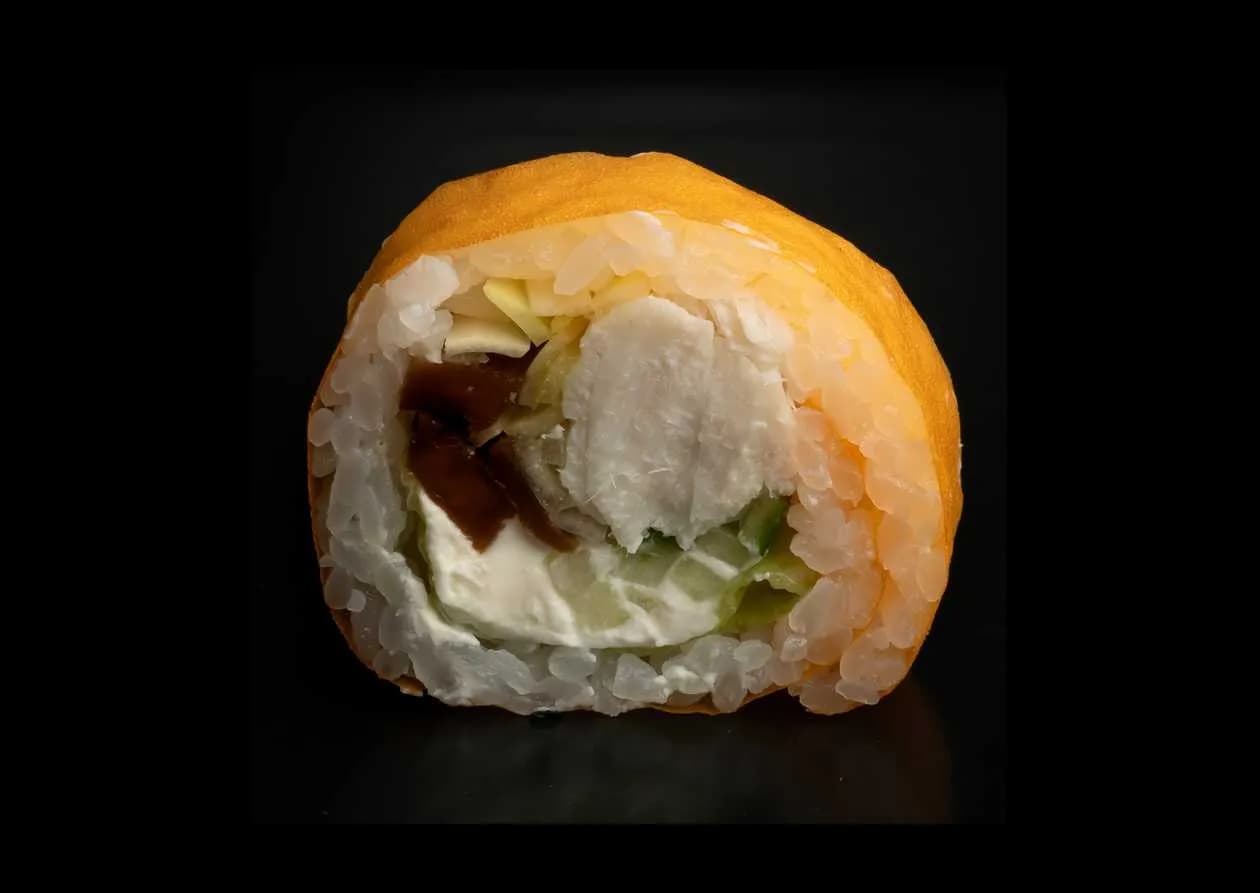 Futomaki butter baked in soybean flake