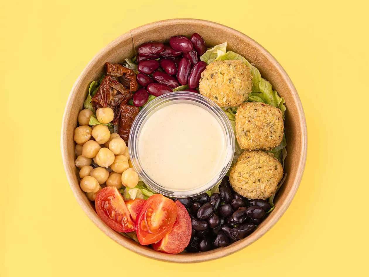 Sałatka wegetariańska mini