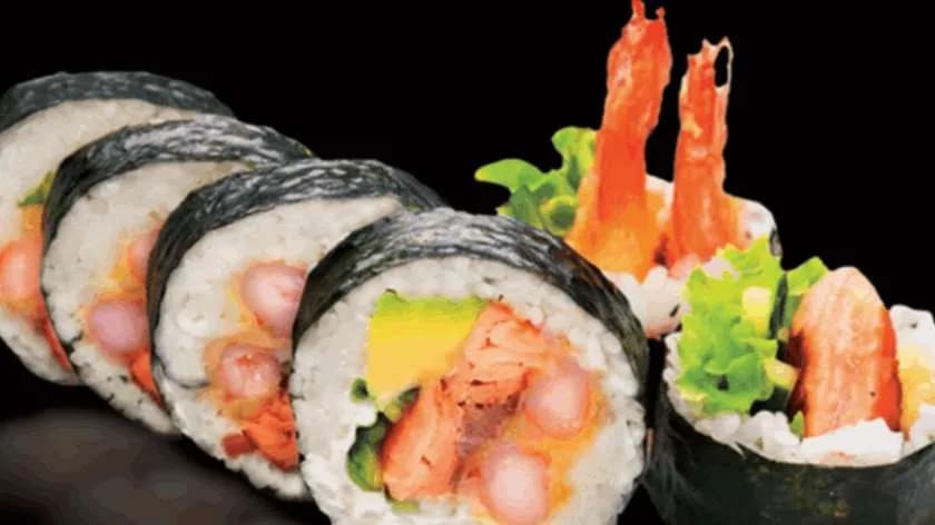 Futomaki Krewetka w tempurze i panko