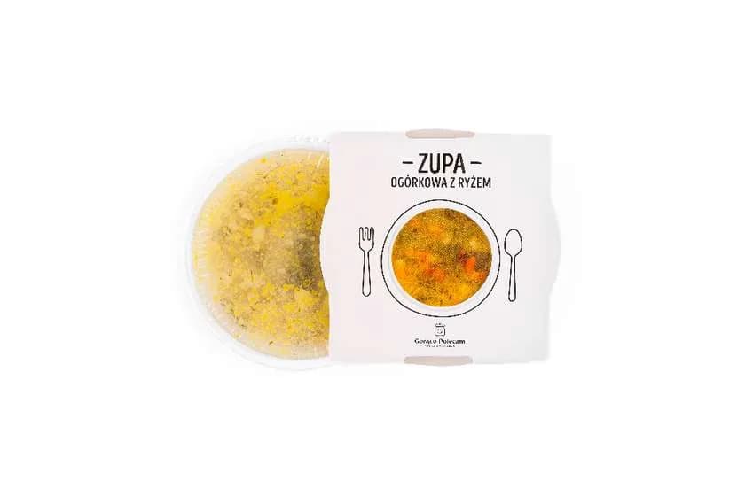 Zupa ogórkowa z ryżem