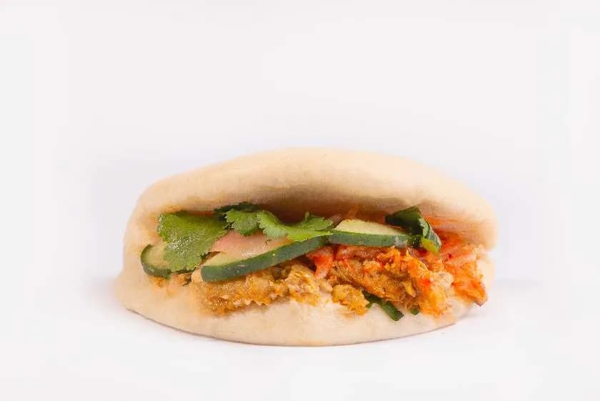 Bao z qurczakiem wegańskim