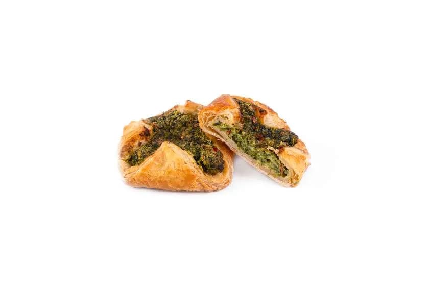 Koszyk ze szpinakiem i serem ricotta