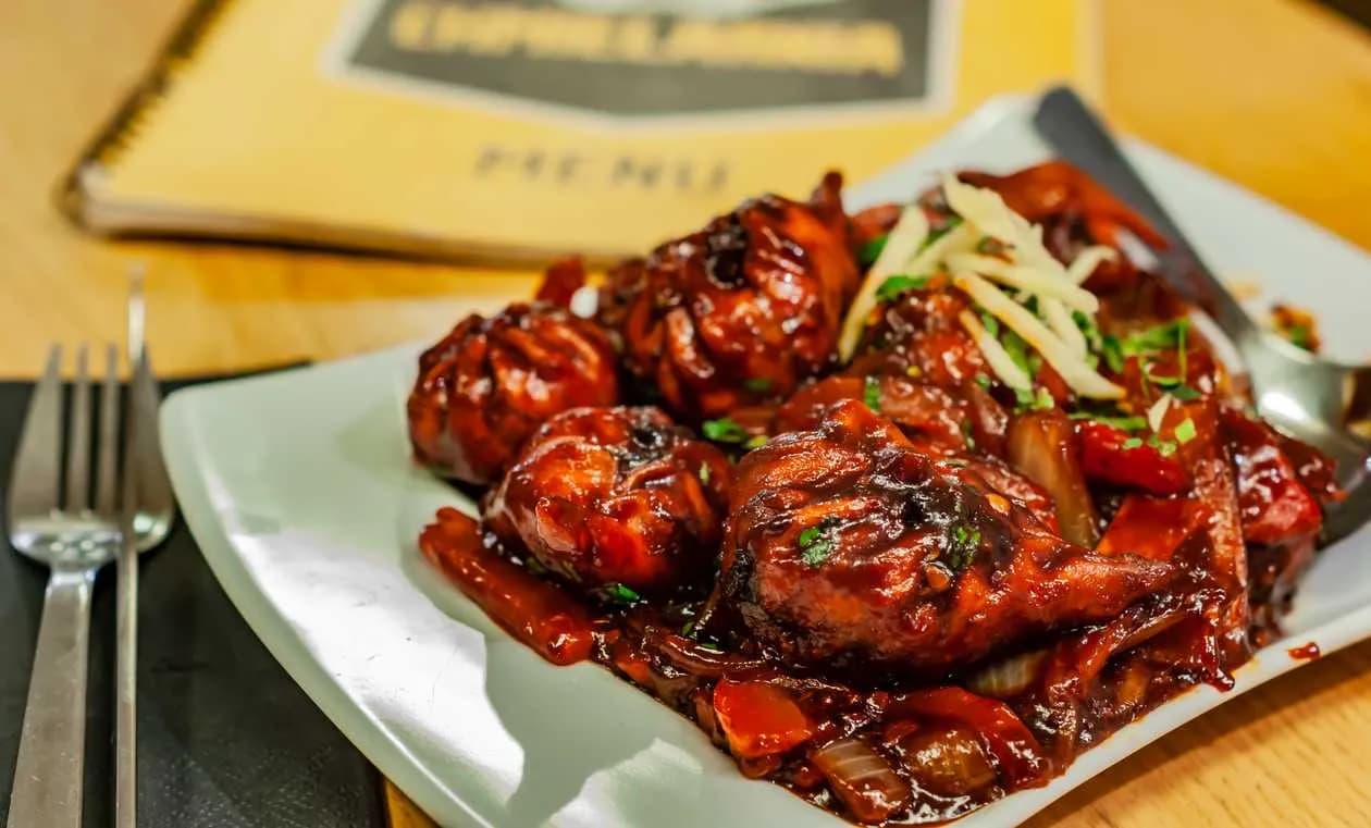 Vegetable Chilli Momo