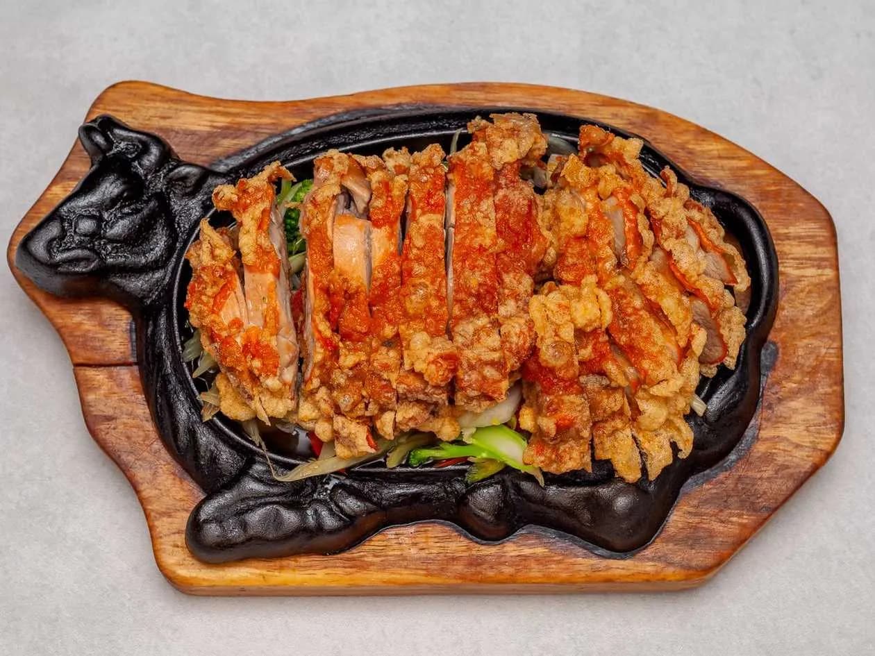 Chicken thigh Thai style