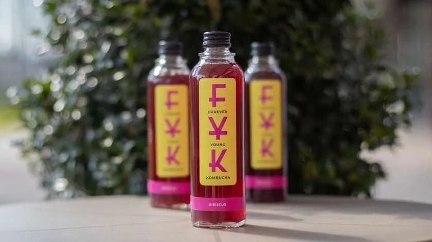 Kombucha o smaku Hibiskus