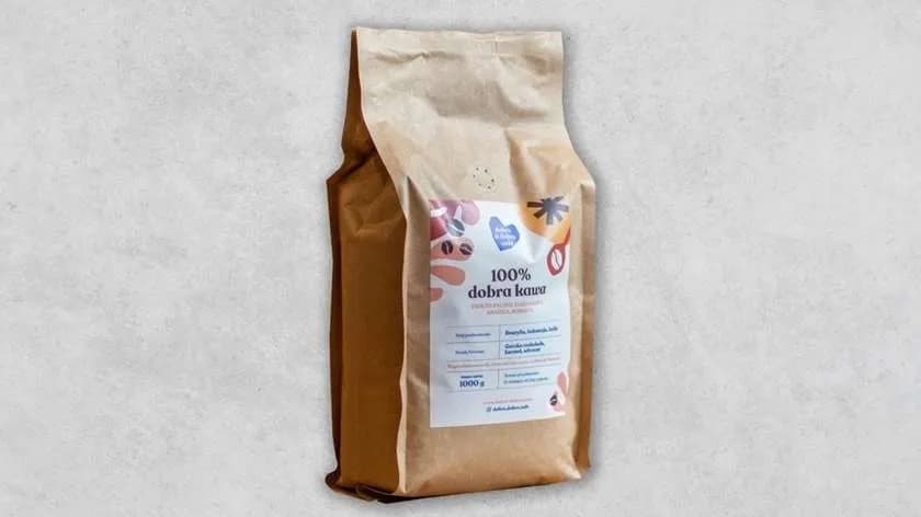 Kawa Dobro & Dobro 100 g W Ziarnach