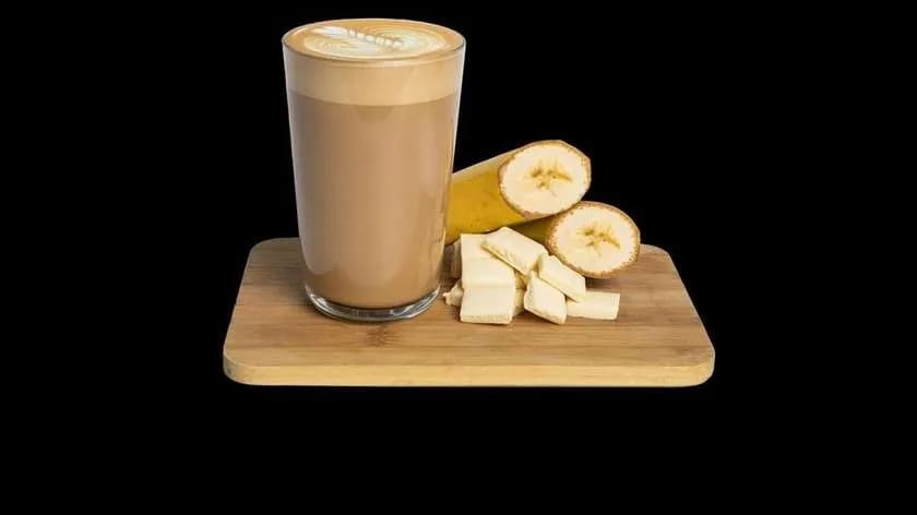 Latte Banan- Biała Czekolada