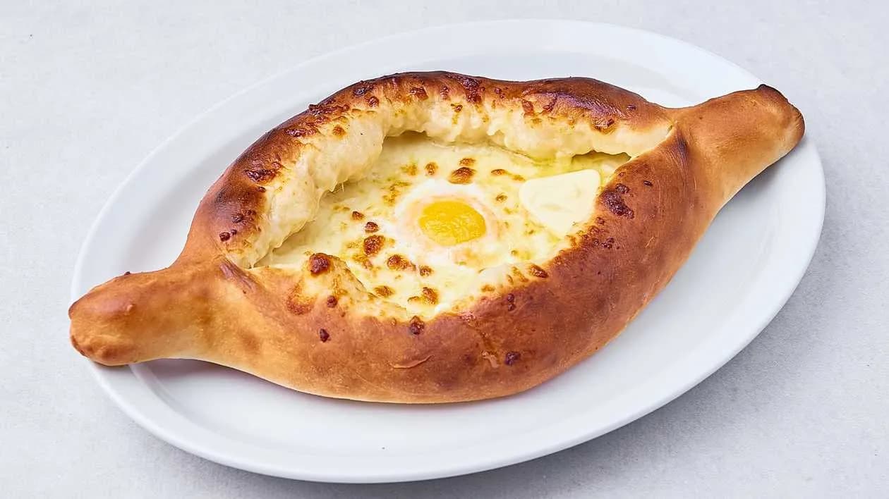 Khachapuri in Adjara Style