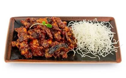Crispy Beef with Eggplant (350g)