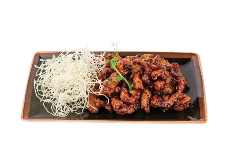 Crispy Szechuan style pork with caramel sauce (320g)