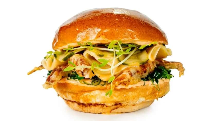 Softshell Crab Burger