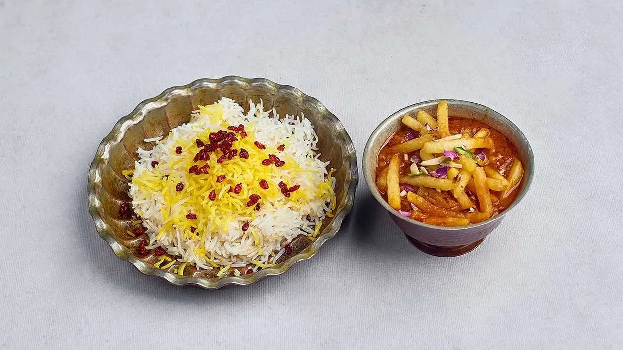 Gheyme with French fries