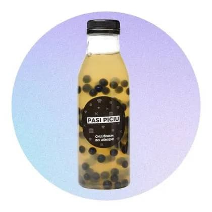 BUBBLE TEA LEMONIADA JAGODOWA BUTELKA