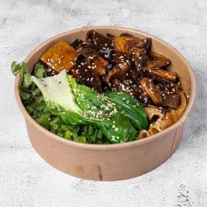 Tofu with Asian Mushrooms