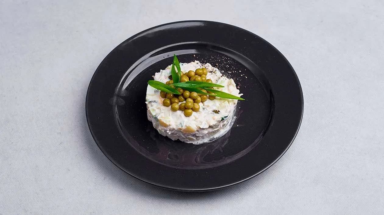 Olivier's Vegetable Salad with Chicken