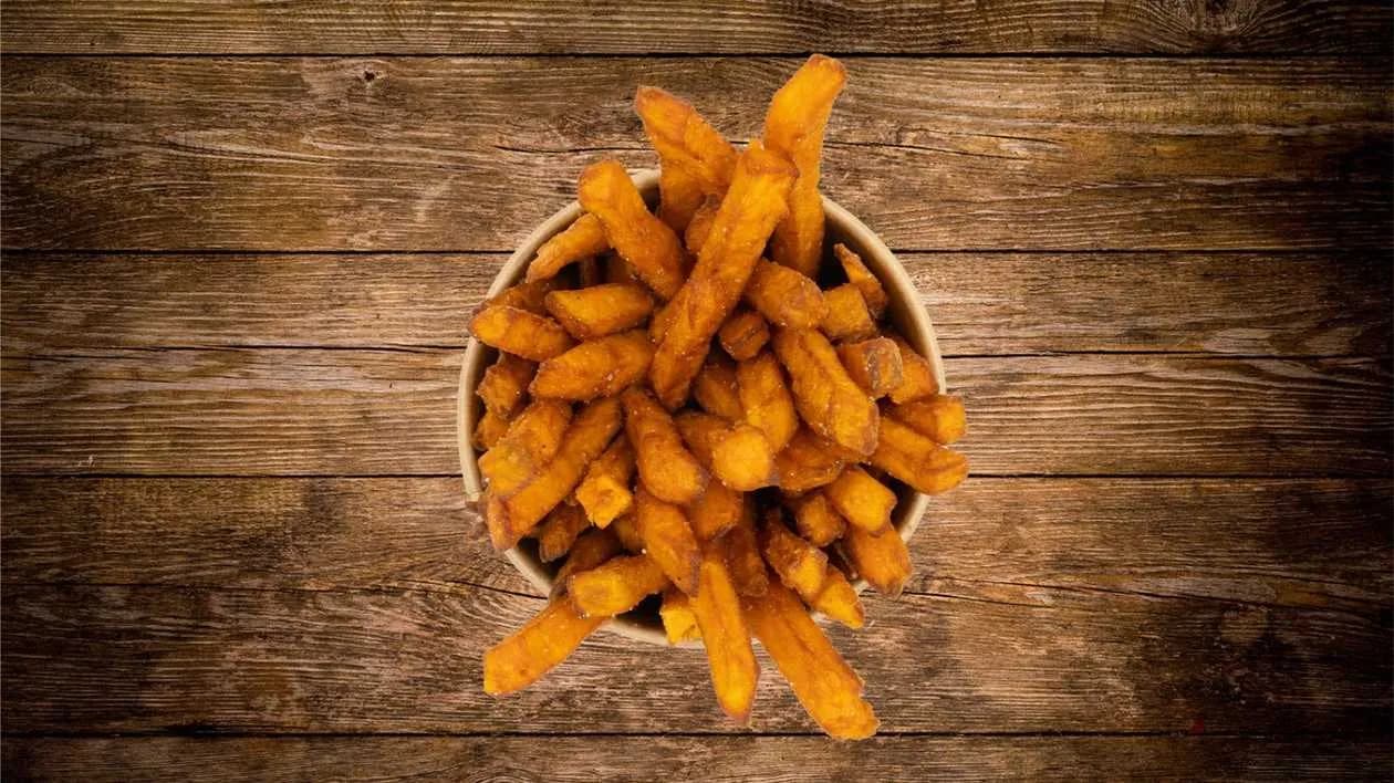 Frytki z batatów