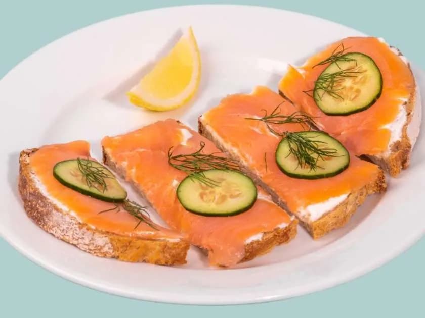 Tartine Saumon Fumé