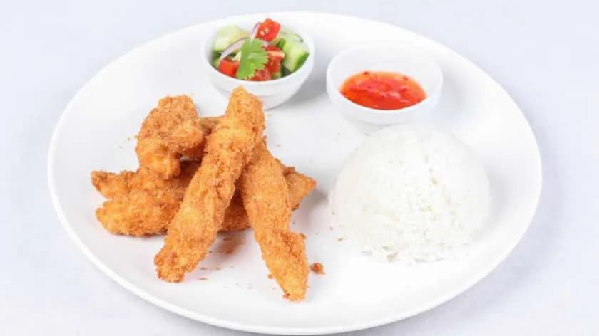 Chrupiące pałeczki kurczaka