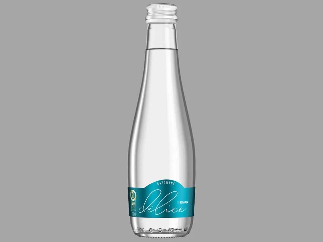 Woda Delice gazowana 330ml szkło