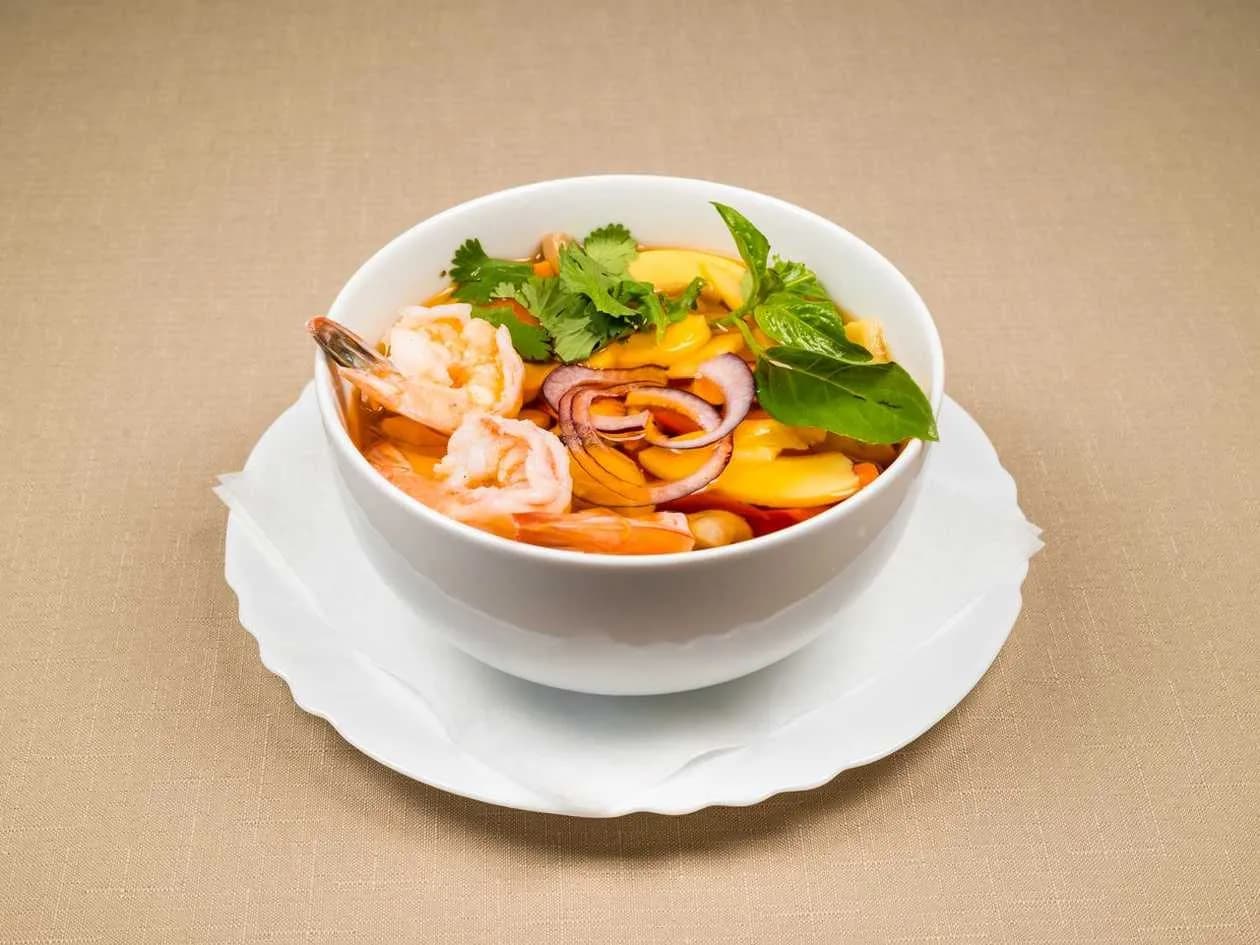 Tom Yum Soup with Shrimps
