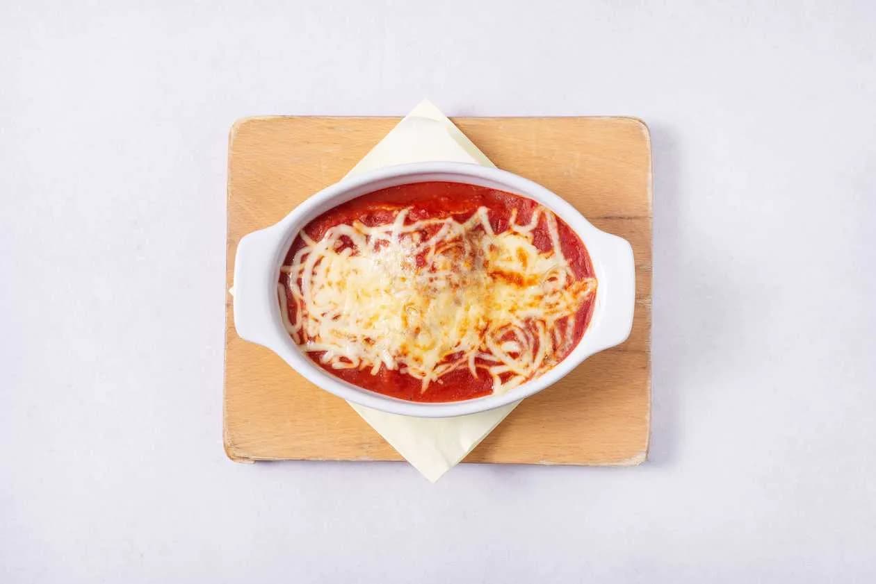 Crepes Baked with Cheese - Lasagne Bolognese