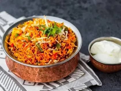 Vegetarian Dum Biryani