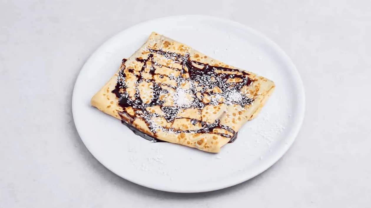 Z czekoladą i kokosem