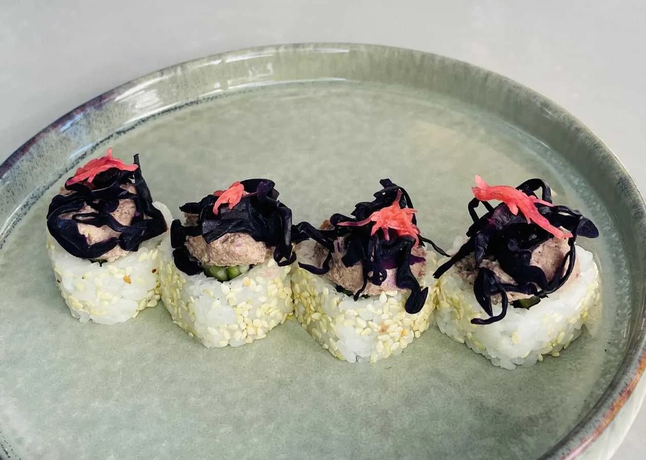 Purple Topped Up Roll