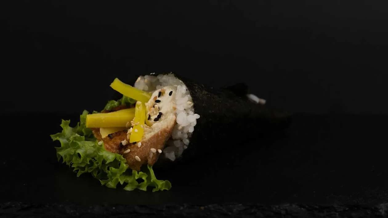 Temaki with Eel