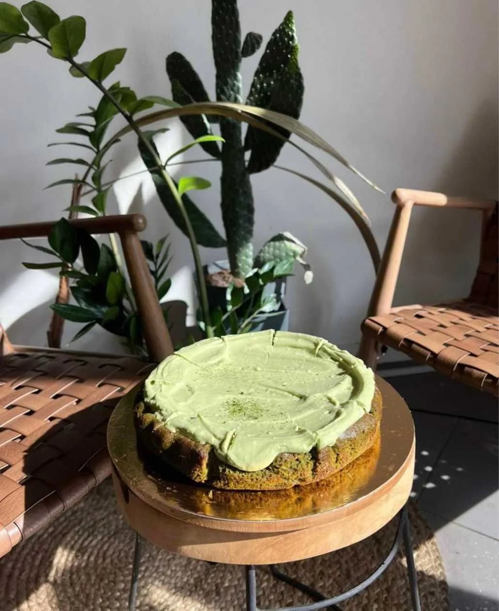 Vegan Matcha Cake