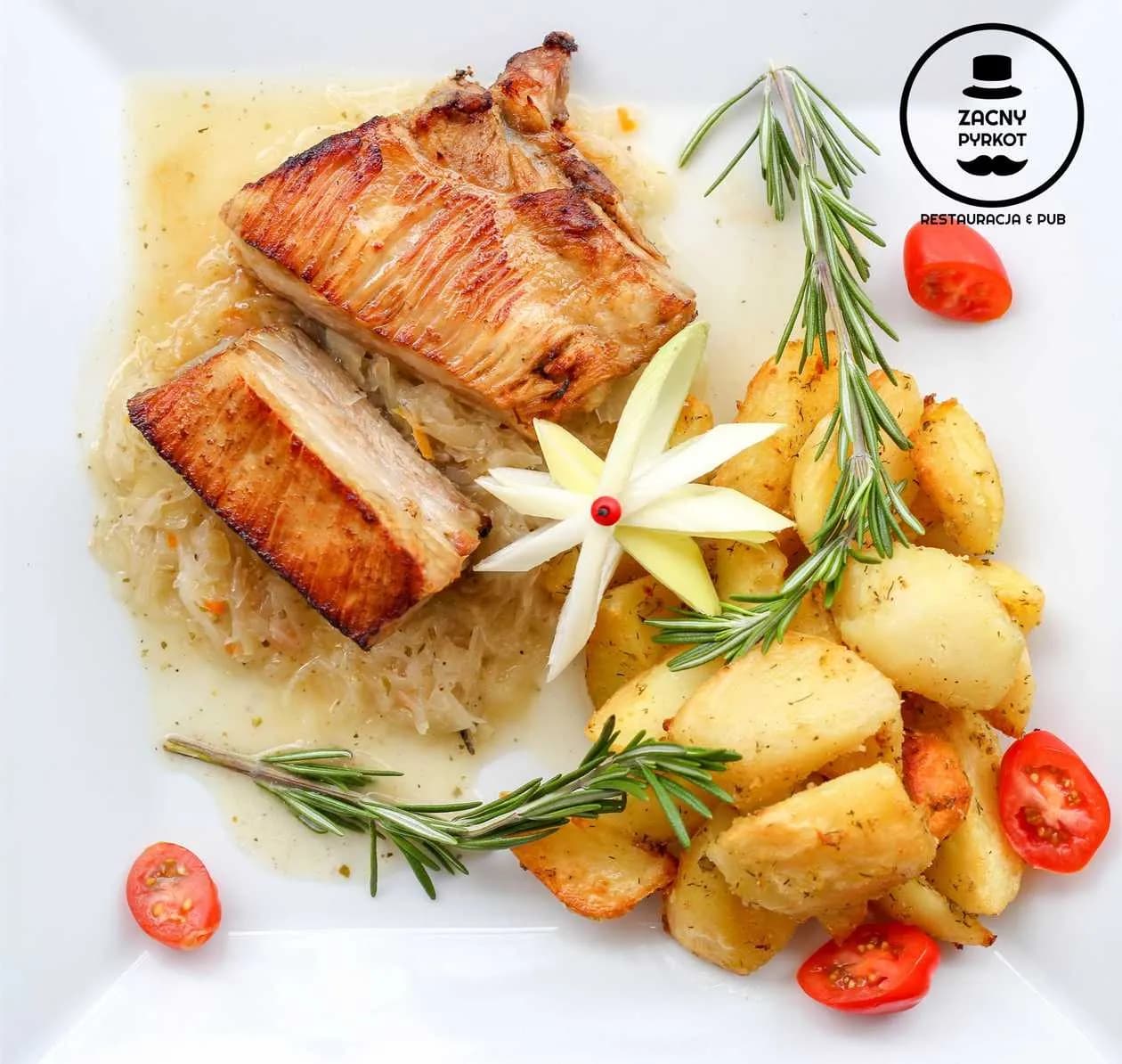 Pieczone żeberka wieprzowe (400g)