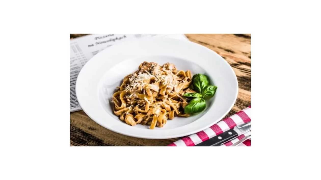 With Chicken and Porcini Mushrooms