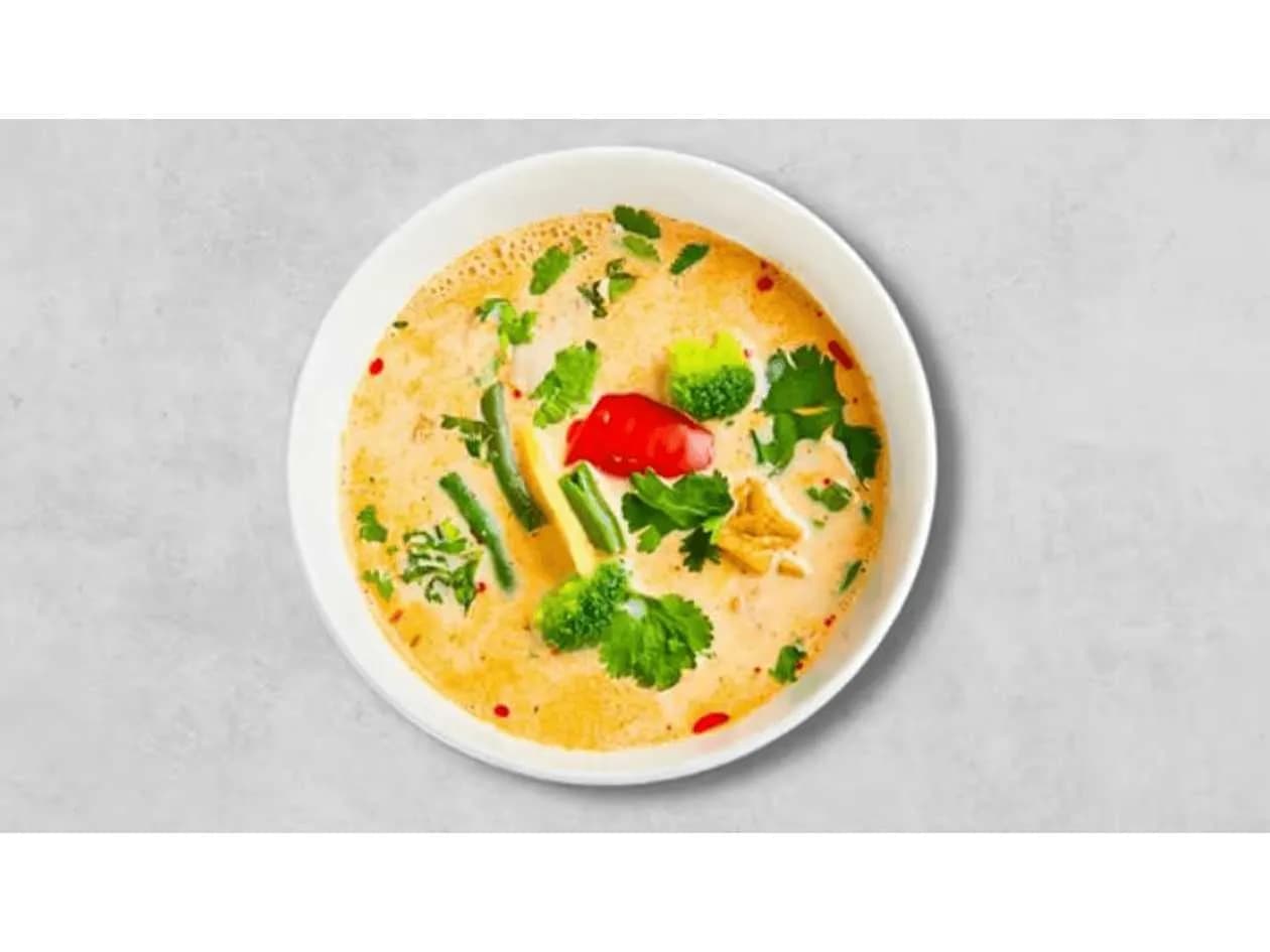 Zupa tom-Kha z tofu