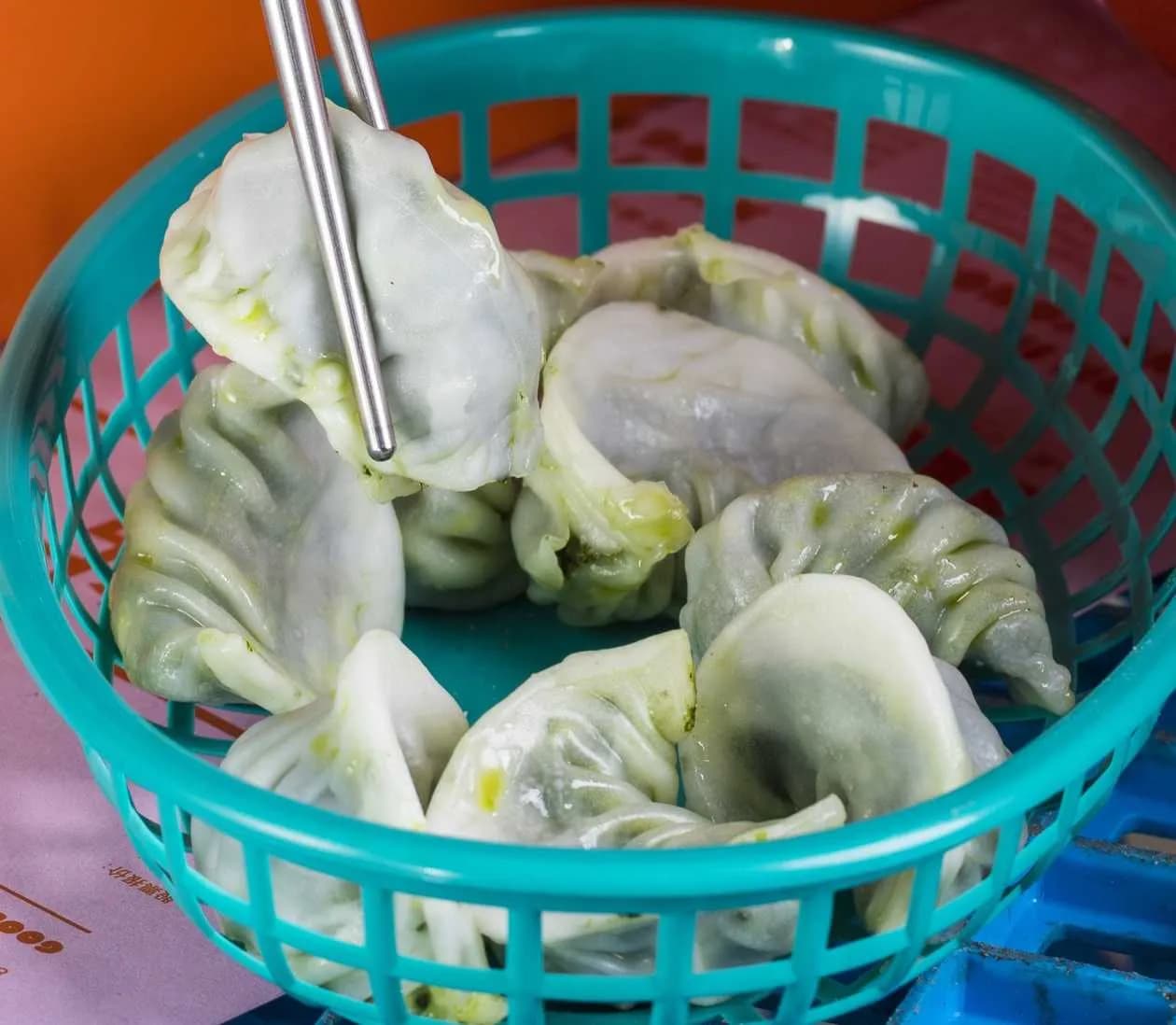 Jiaozi Spinach, Cheese