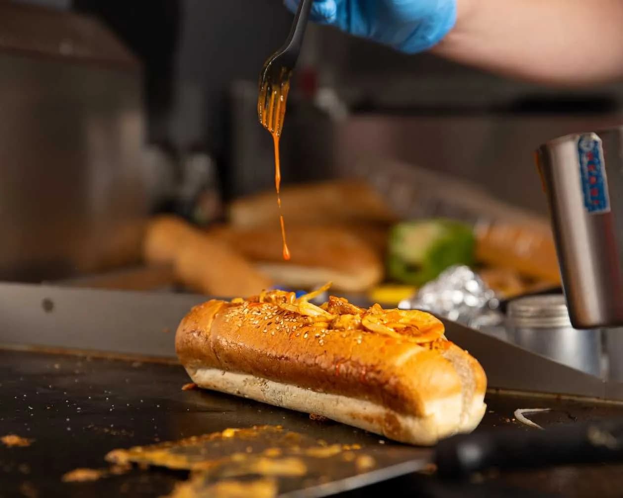 Buffalo Chicken Cheesesteak