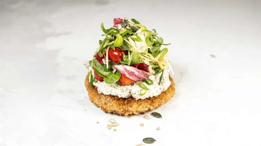 Placek Hash brown z twarożkiem🌿