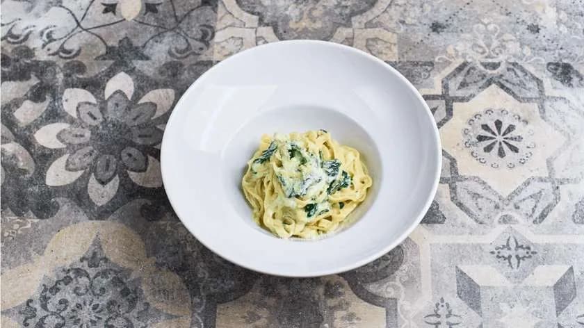 Pasta Gorgonzola e Spinaci