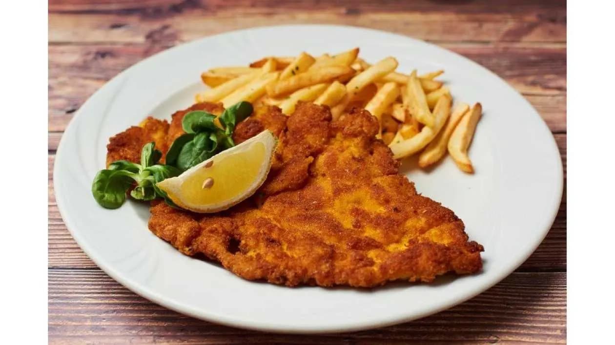 Chicken breast schnitzel