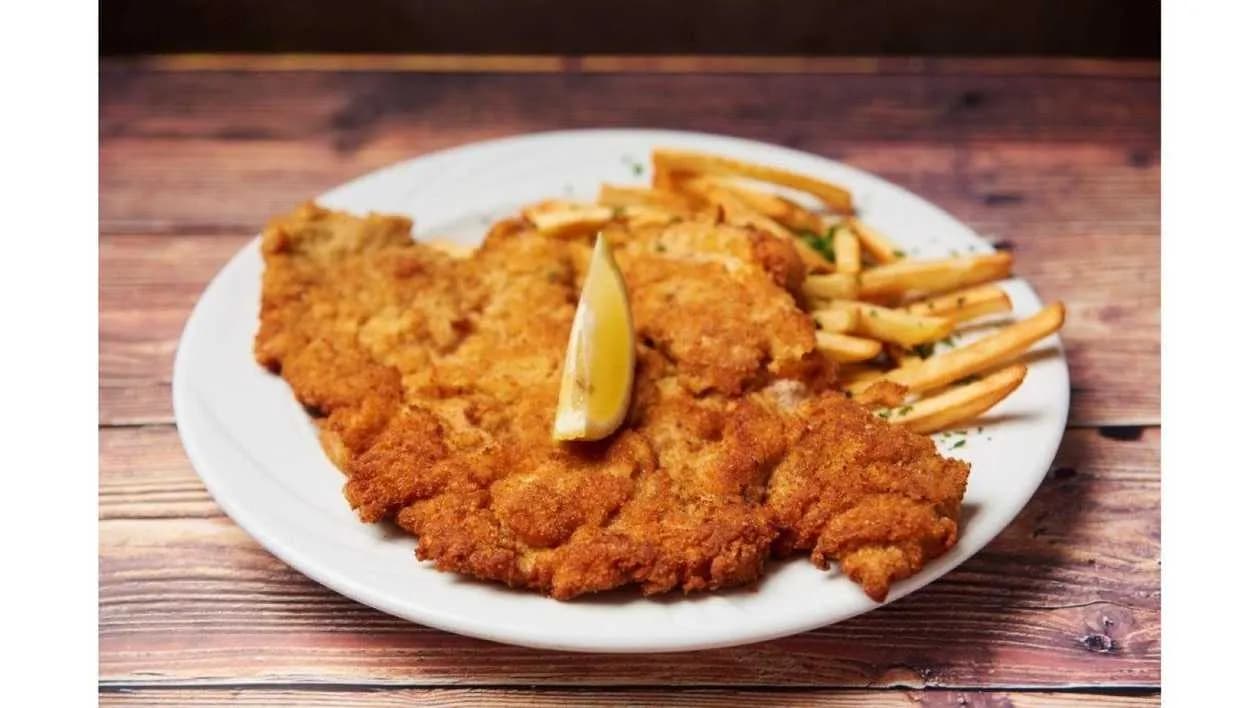 XL pork loin schnitzel