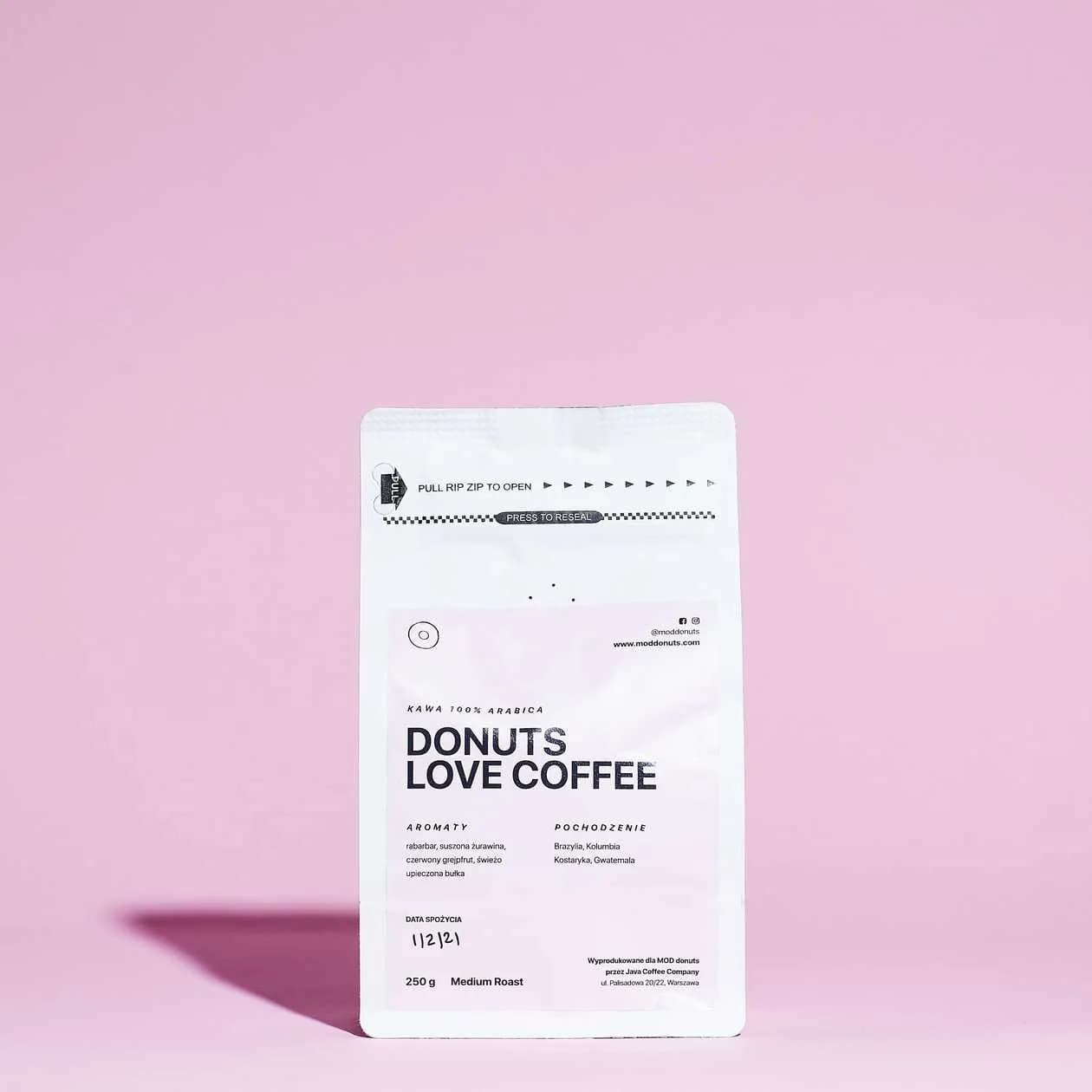 Mod Donuts coffee beans