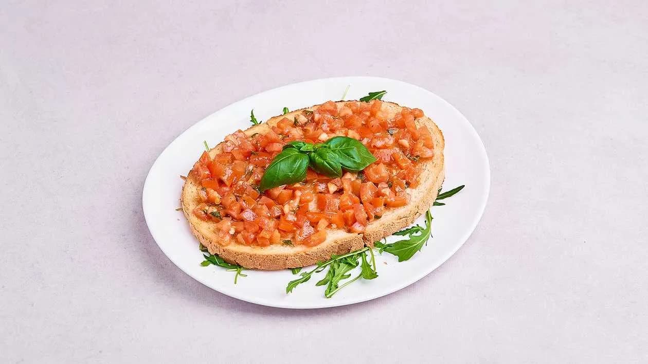 Bruschetta with fresh tomatoes