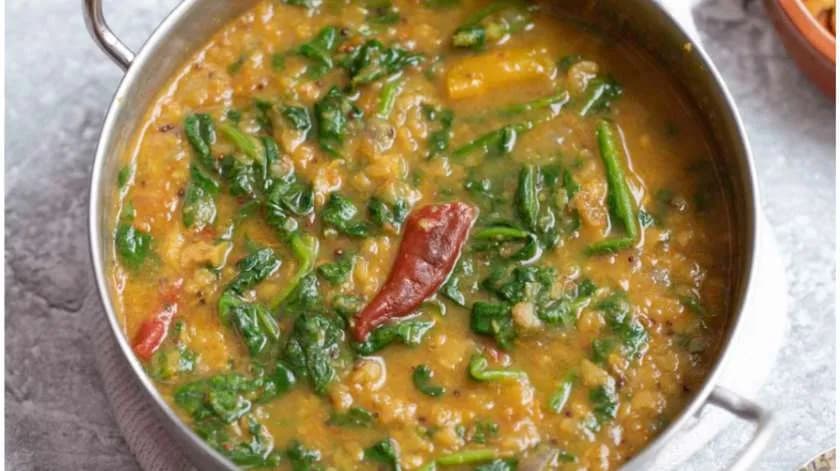 Dal palak (vegan)