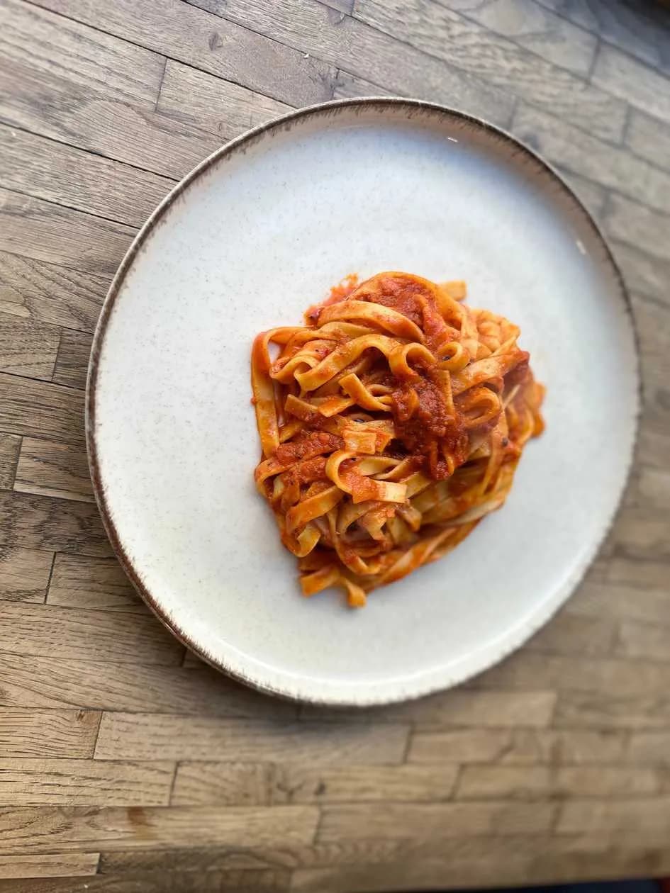 Tagliatelle calabrese alla vodka