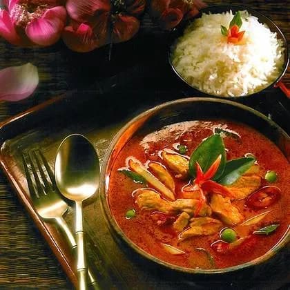 Red Curry with Rice
